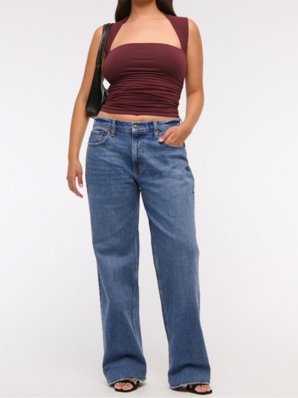 Abercrombie & Fitch Low Rise Baggy Jean